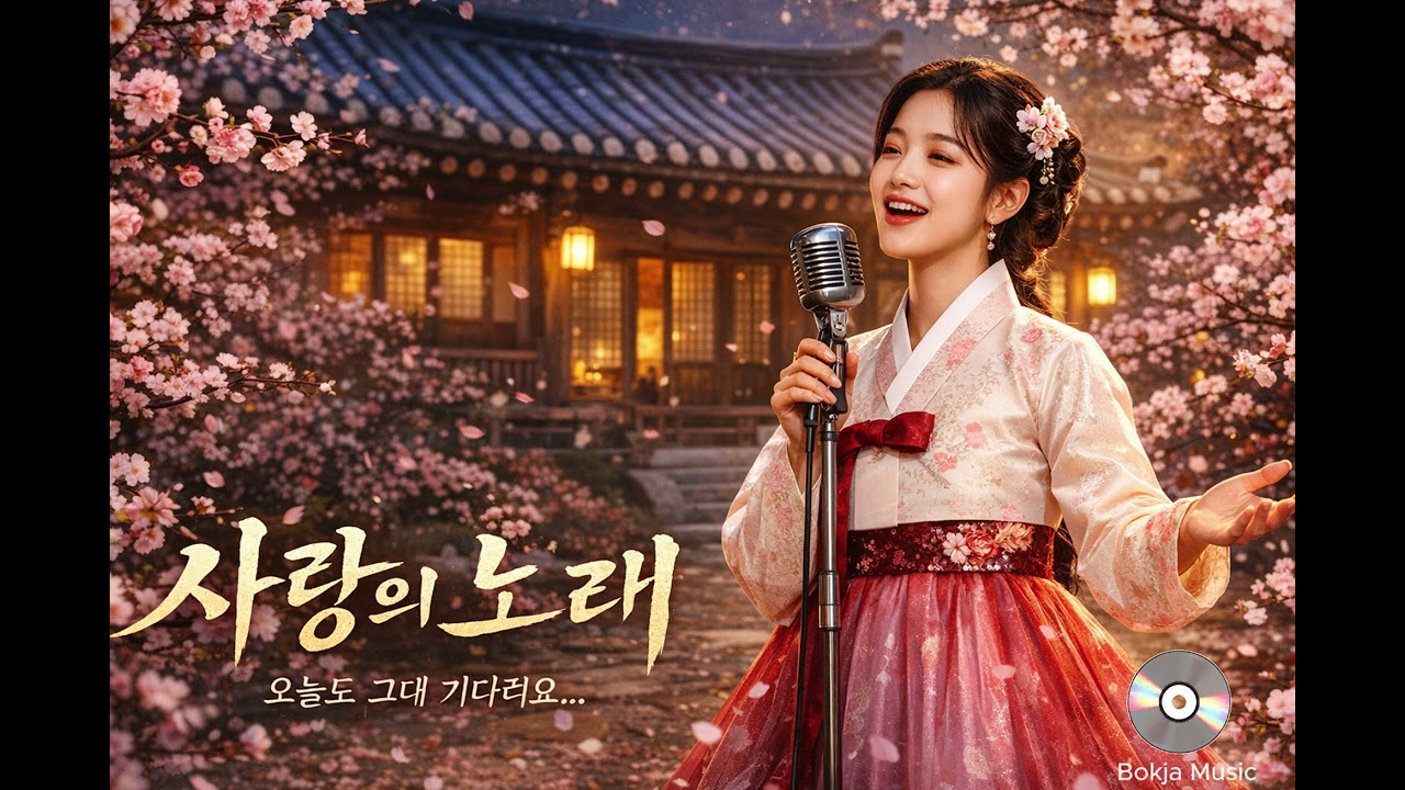 🌸 매화꽃 아래 부르는 사랑의 노래 | 사극 감성 트로트 🌸Song of Love Under the Plum Blossoms | Korean Trot Music