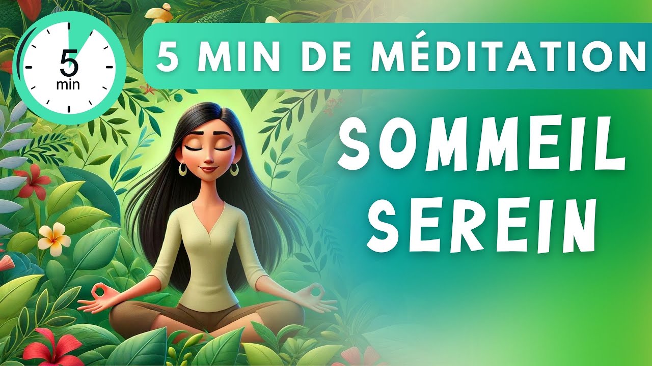 Sommeil serein assur&eacute; : 5 min de m&eacute;ditation pour faire le calme en soi