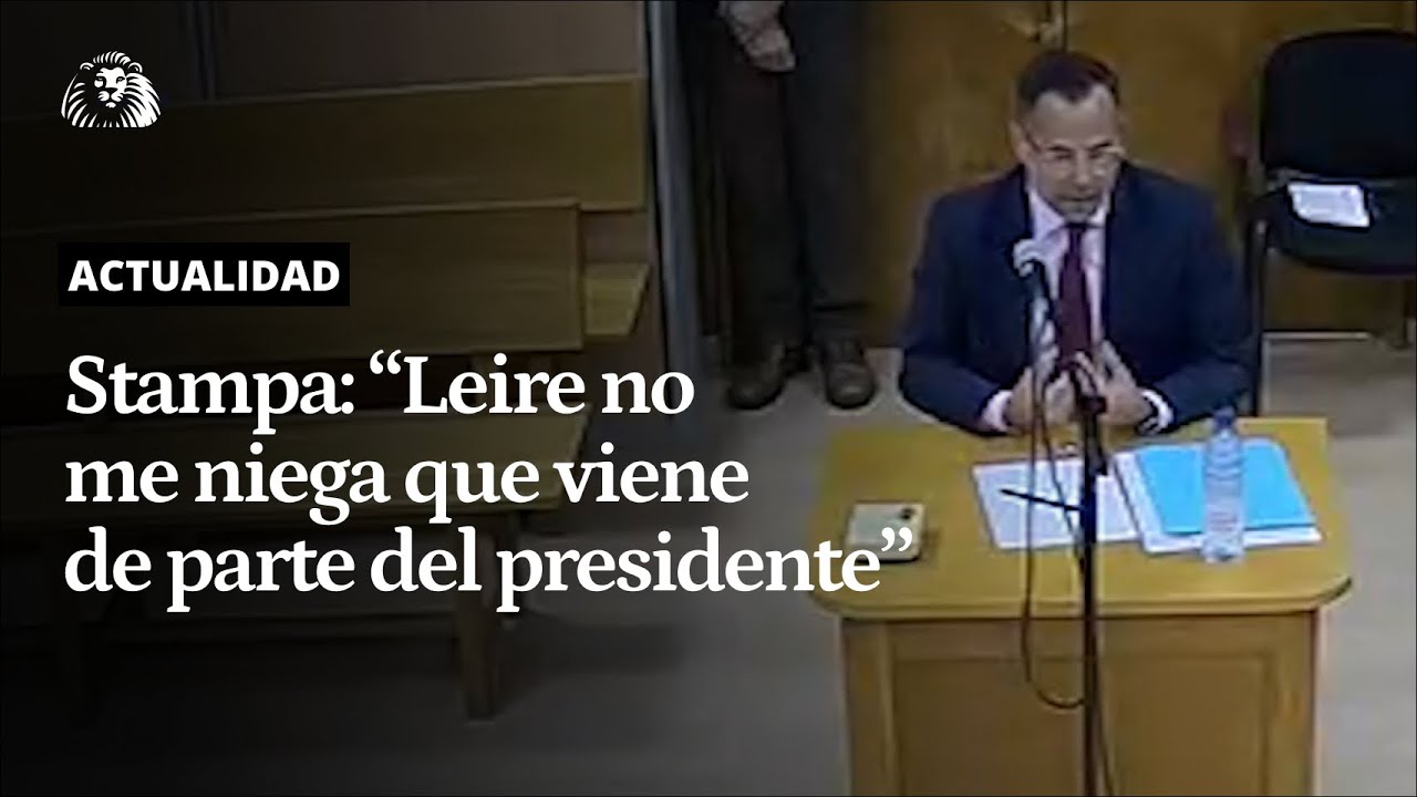 CASO LEIRE | El fiscal STAMPA: 