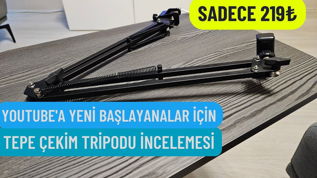 F/P Ürünü Tepe Çekim Tripodu İncelemesi