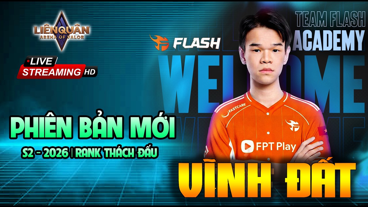 🔴LIVE Rank Top 1 Th&aacute;ch Đấu | Garena AOV Gameplay ) - 16.04.2026