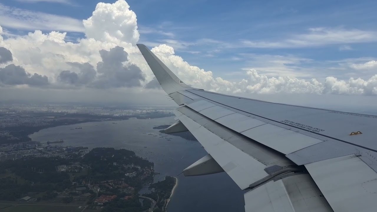 酷航TR200 SIN - YIA 新加坡樟宜機場起飛