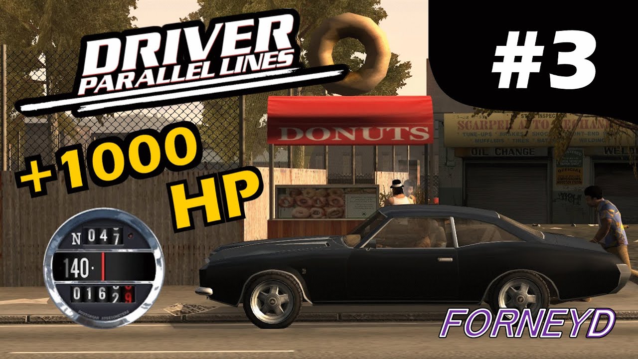 🍩Doughnuts add Horsepower to your Car! | Special Vehicles in DRIVER: Parallel Lines - 3