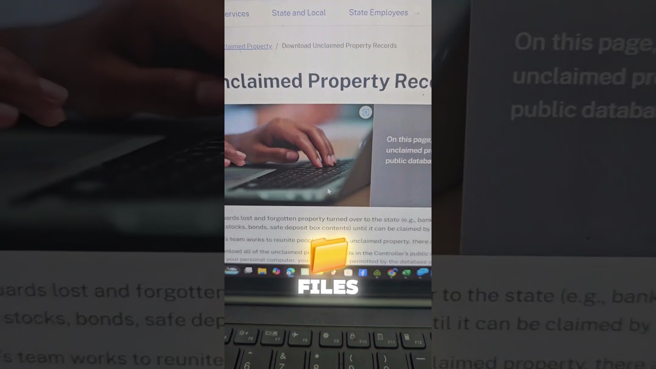 How To Find 6Figure Unclaimed Funds in 30 Seconds #makemoneyonline #unclaimedfunds #taxsurplus
