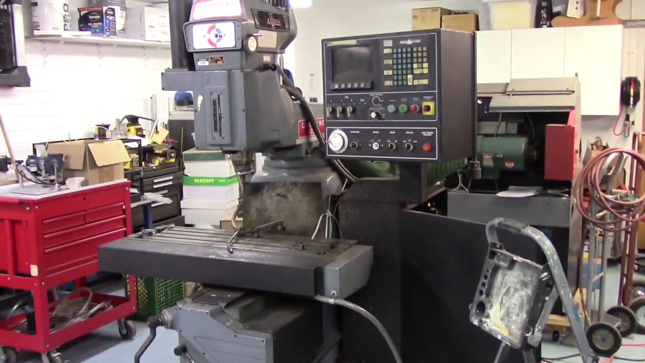 Clausing Kondia CNC Knee Mill Retrofit Overview -  Another Centroid CNC Conversion