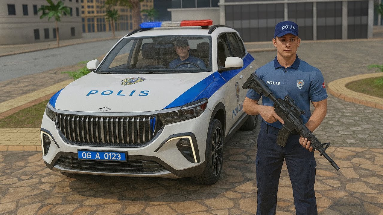 Togg Türk Polis Arabası Sürüş Oyunu-Polis oyunları-Polis Devriye #19 android gameplay