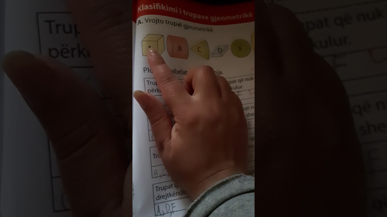 Klasifikimi i trupave gjeometrike