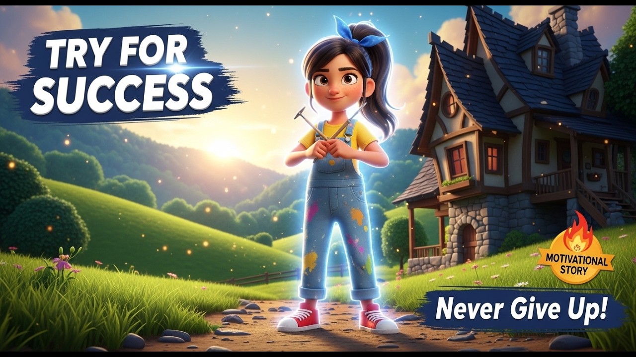 She Failed… But She Tried Again! | Try For Success, Best Motivational Story | Never Stop Trying.