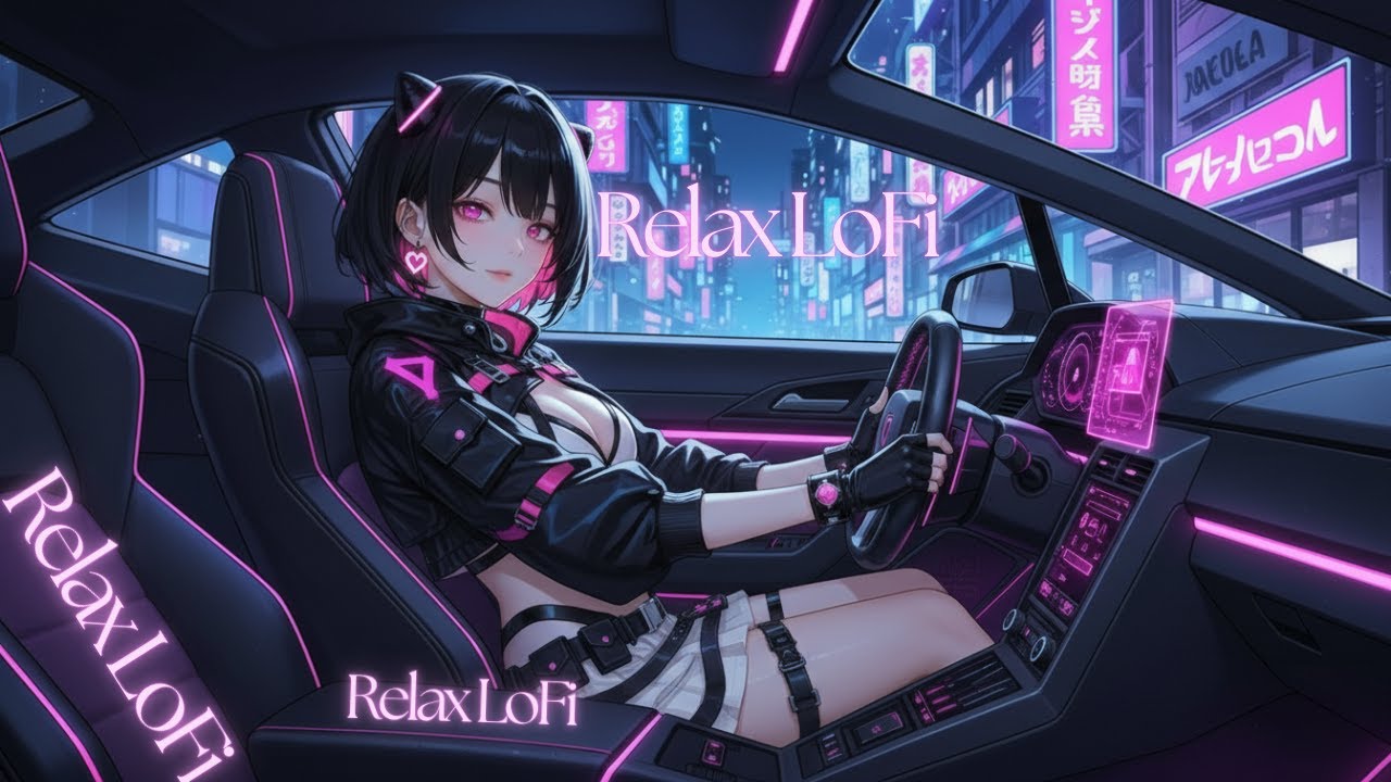 Relax Lofi Live 24/7 🌃 | Chill Beats for Relaxing, Focus & Stress Relief