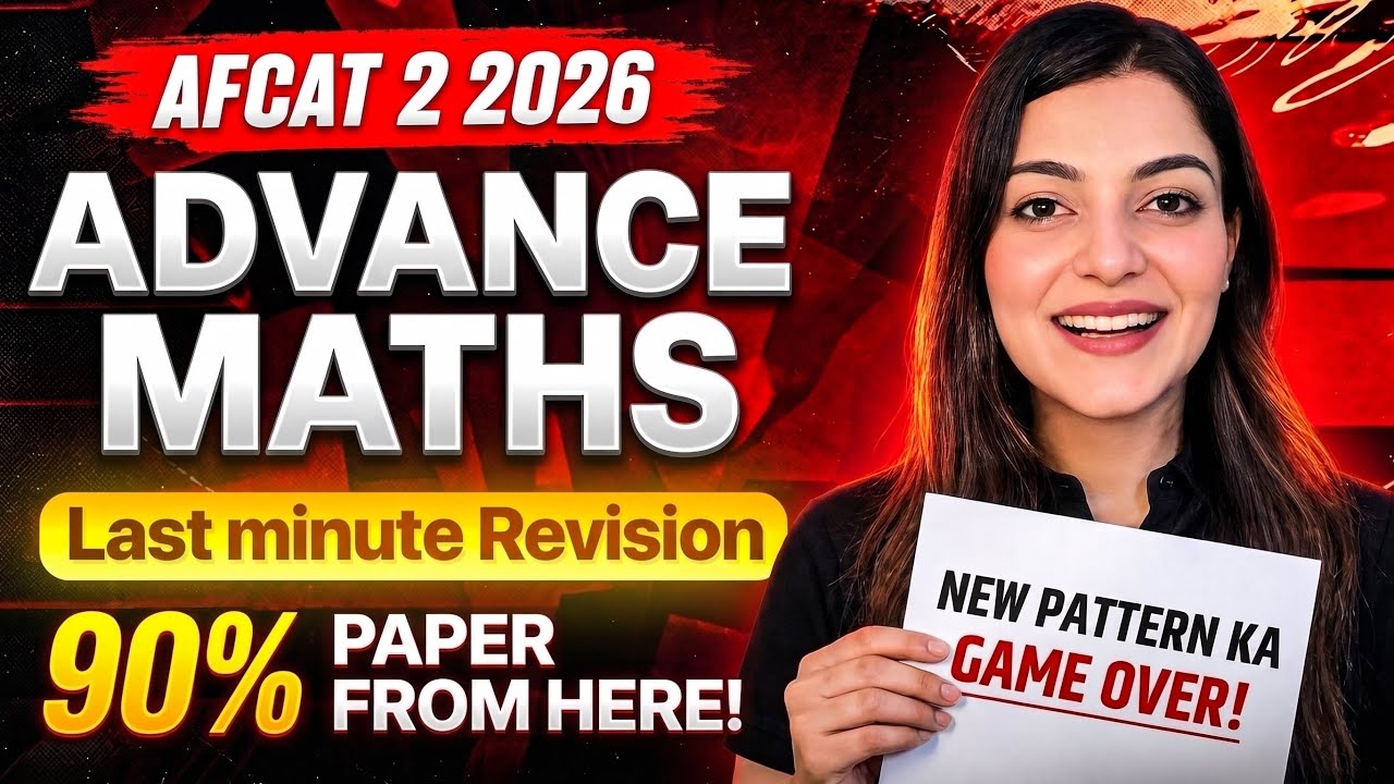90% AFCAT MATHS Questions from this video | Just do this for New pattern 
