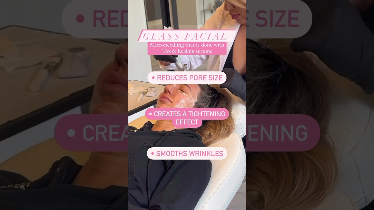 Book your Glass Facial with Skin Esteem ✨ 