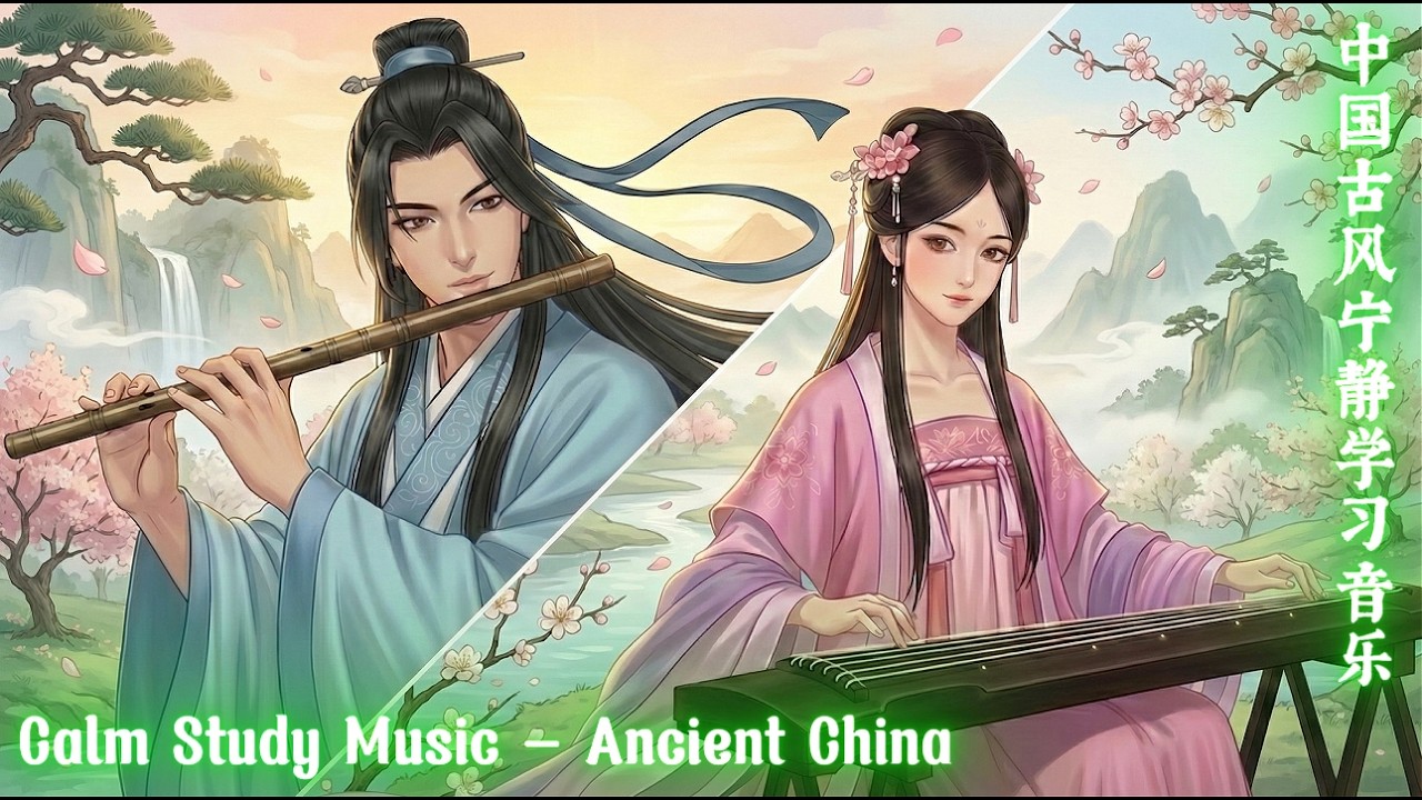 Calm Study Music – Ancient China   中国古风宁静学习音乐