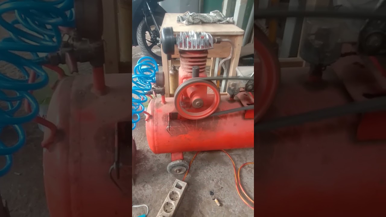 kompresor pake dinamo mesin cuci