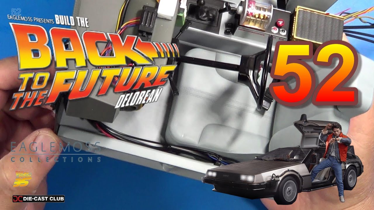 Build The Back To The Future Delorean Issue 52 -  Left Door Sill and Cables