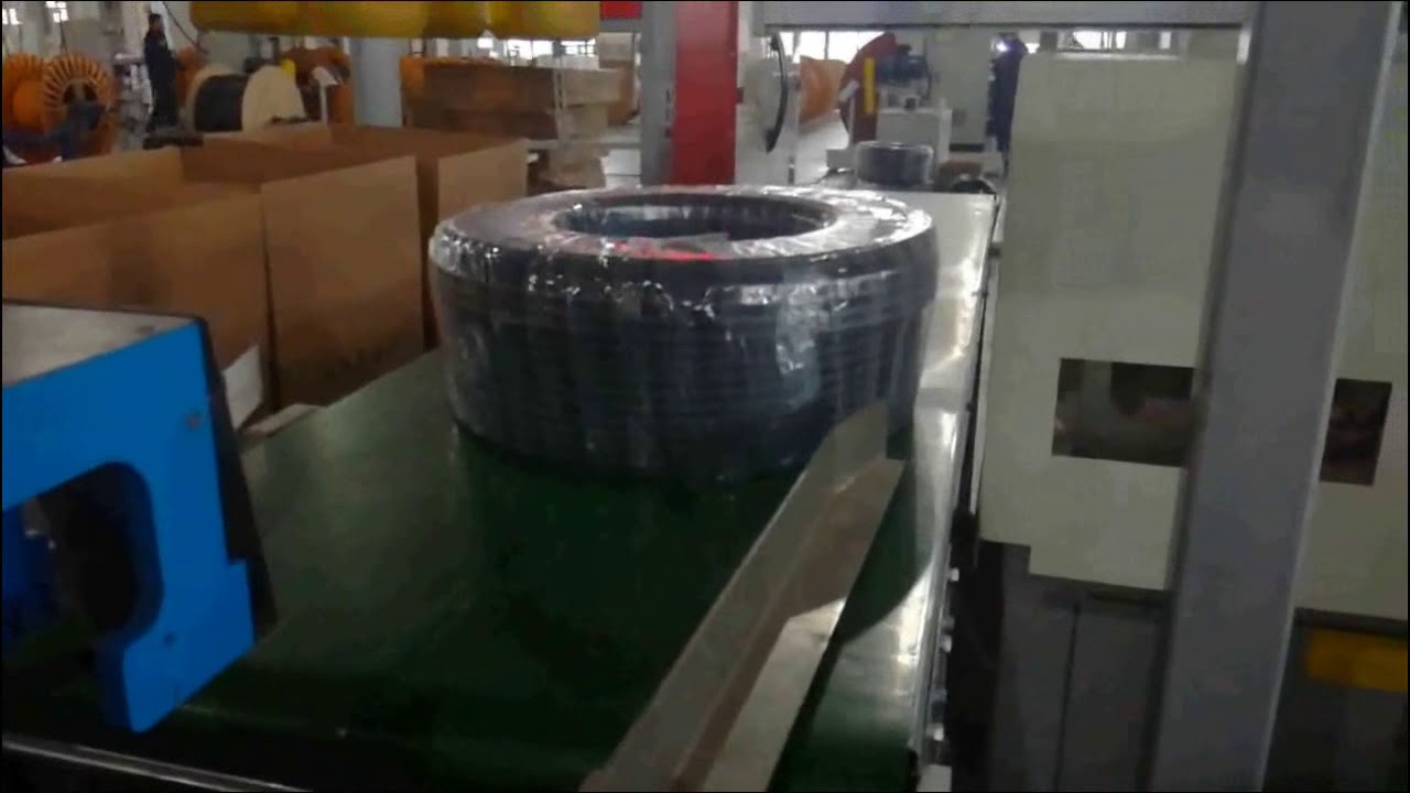 Automatic hose coiler and pipe winding machine /FHOPE