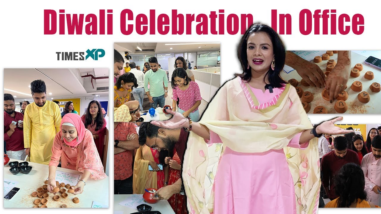 Diwali Special Celebrations In Workplace | How To Enjoy Diwali In Office | TimesXP Diwali