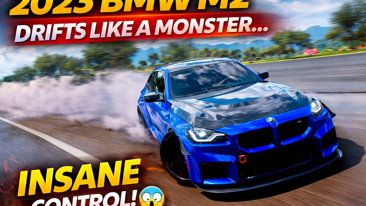 THIS 2023 BMW M2 DRIFTS WAY TOO HARD… I LOST CONTROL!