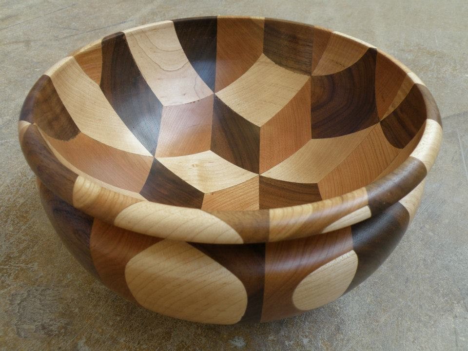 Woodturning -  Tumbling Bowl