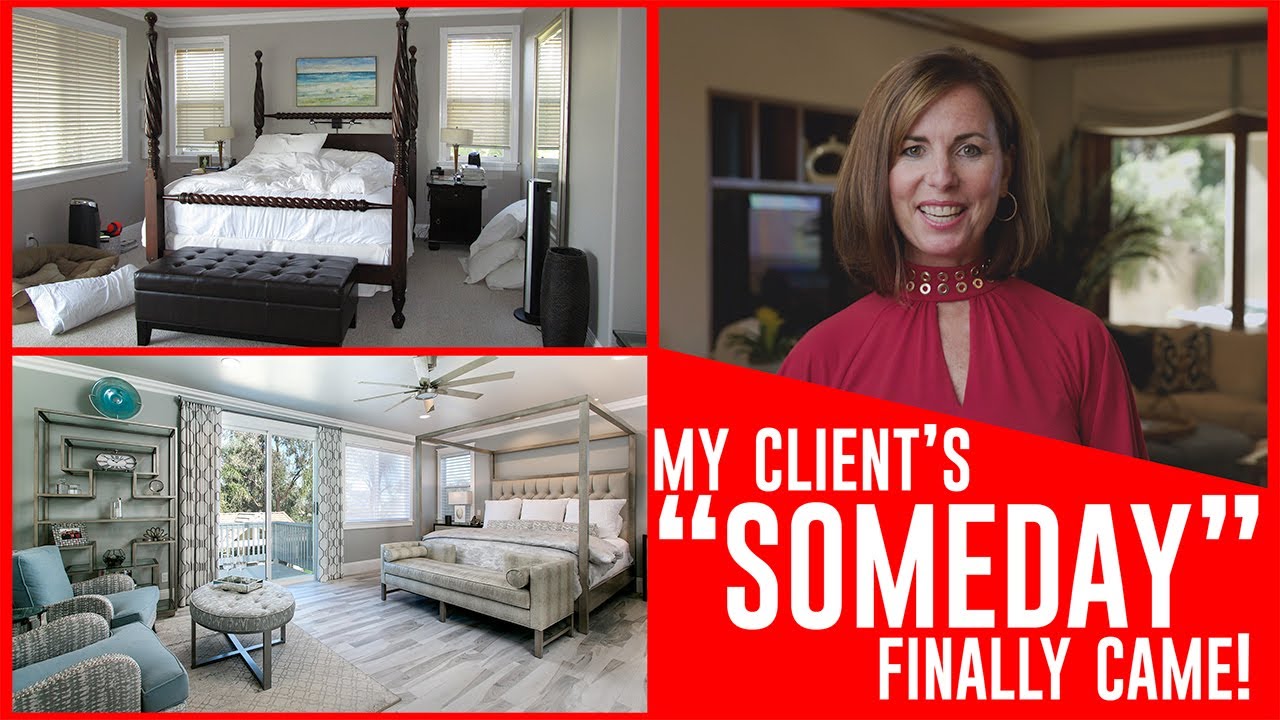 Before & After Master Suite Update - From Sad to Stylish!