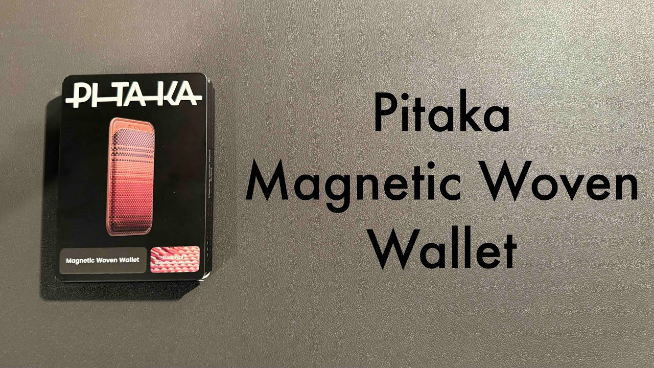Pitaka Magnet Woven Wallet | Einfach nur elegant!