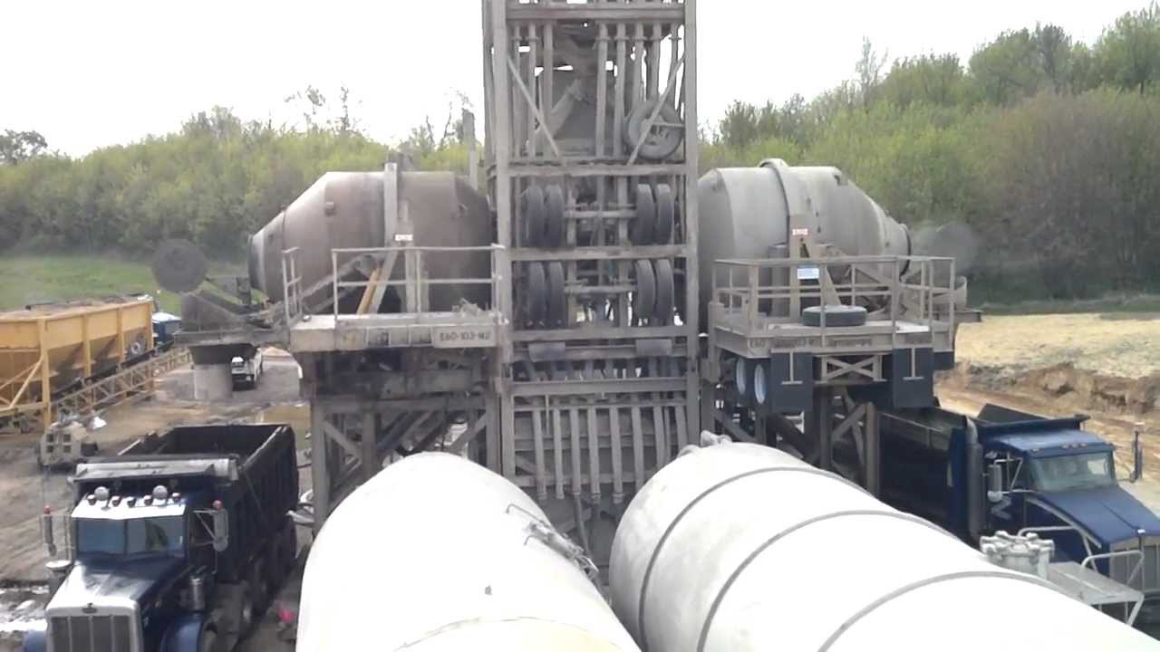 Erie Strayer Company MG-12CP2 Twin Mixer Paving Plant