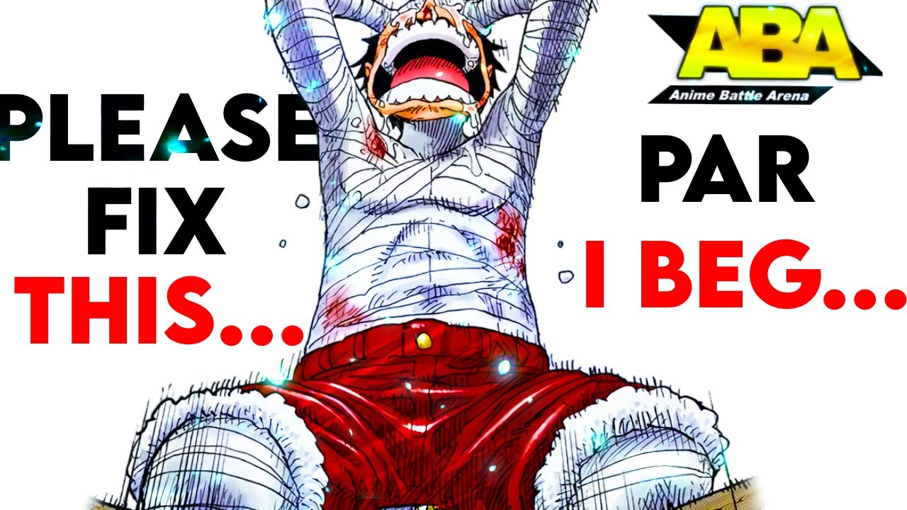 (Aba) "I BEG YOU PAR" This Is A SERIOUS Problem In Anime Battle Arena