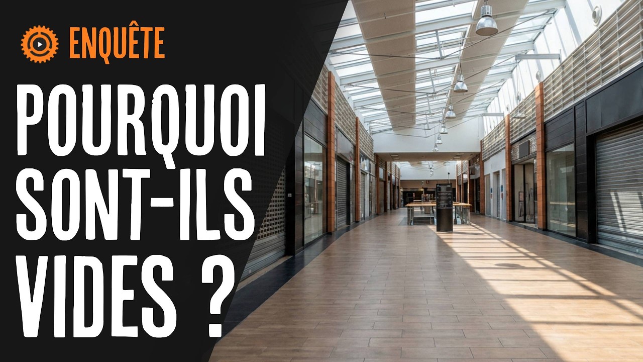 Pourquoi ces centres commerciaux sont-ils DESERTS ?