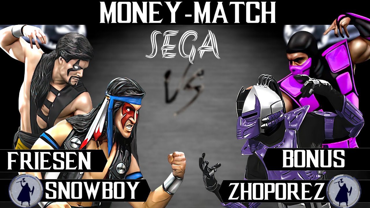 friesen+snowboy vs zhoporez+bonus - MONEY MATCH UMK3-SEGA