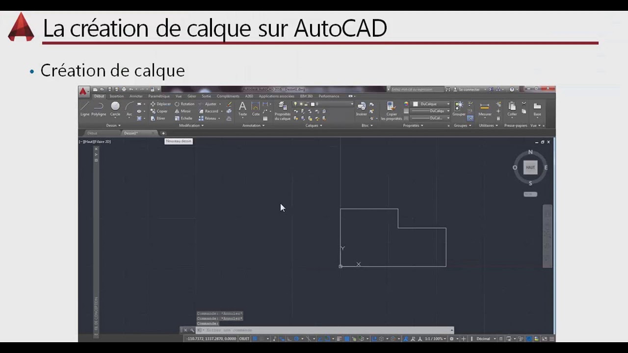 FORMATION AUTOCAD SÉANCE N°8   La gestion des calques