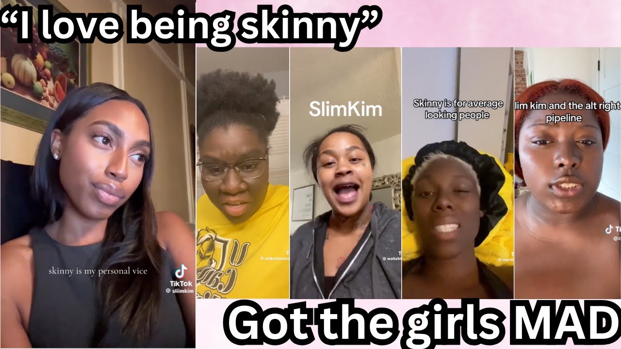 Black woman saying 'My favorite thing to be is SKINNY' sends TikTokers in a FRENZY!