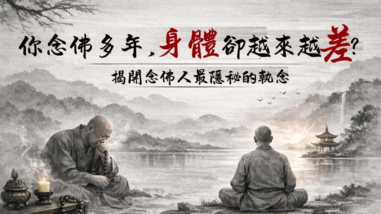 你念佛多年，身體卻越來越差？|印光大師揭開真相：你念的根本不是佛，是執念！#念佛 #印光大师 #净土法门 #佛法 #修行 #平常心 #南无阿弥陀佛#佛法智慧