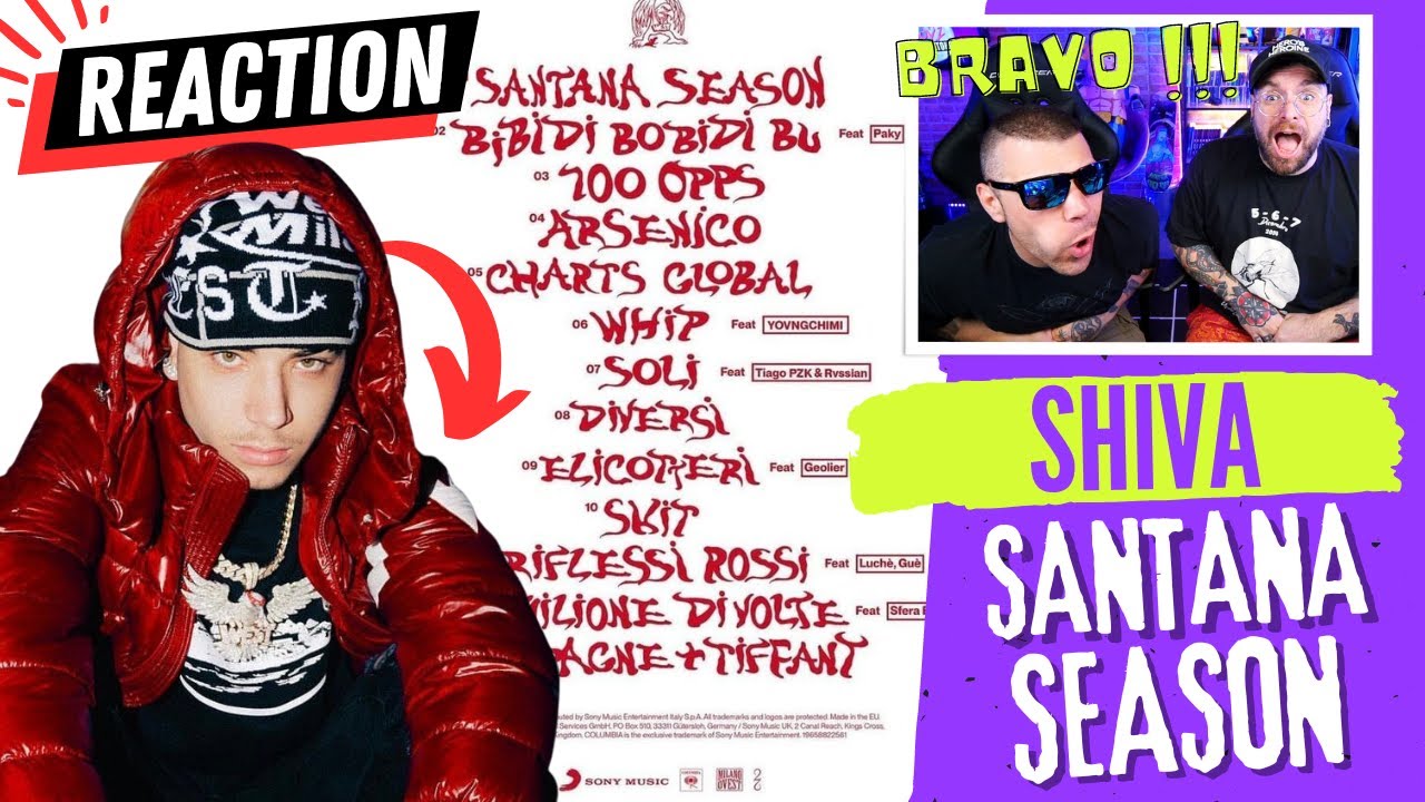 SHIVA - SANTANA SEASON  ( REACTION ) | Arcade Boyz