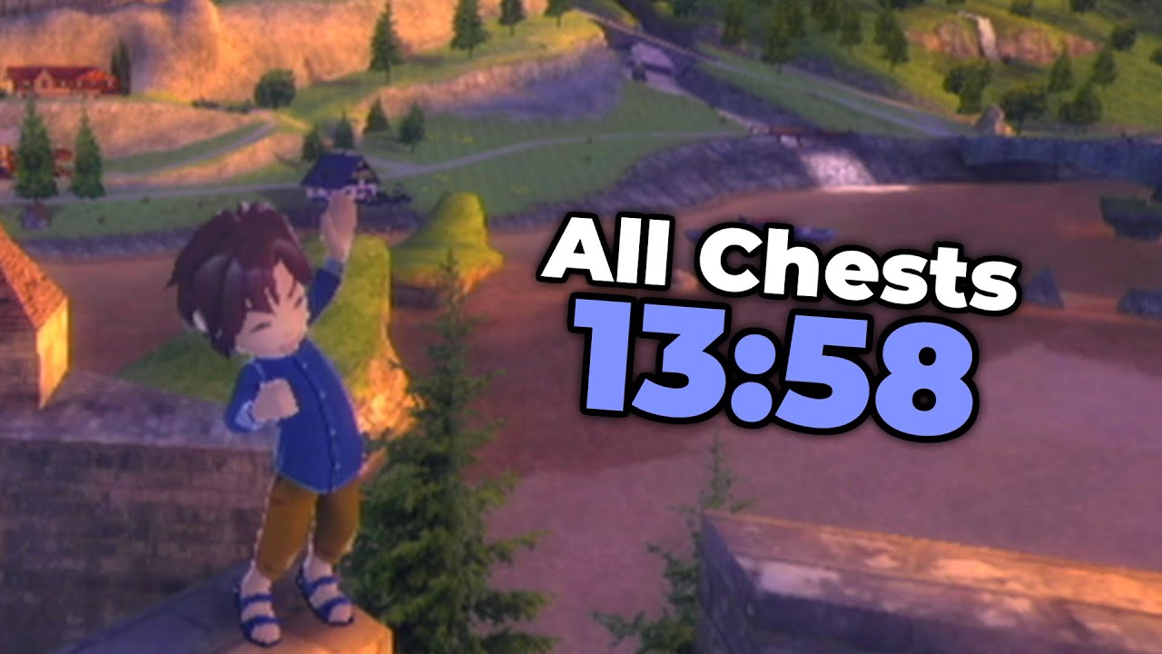 WR | Go Vacation (Wii) - All Chests in 13:58