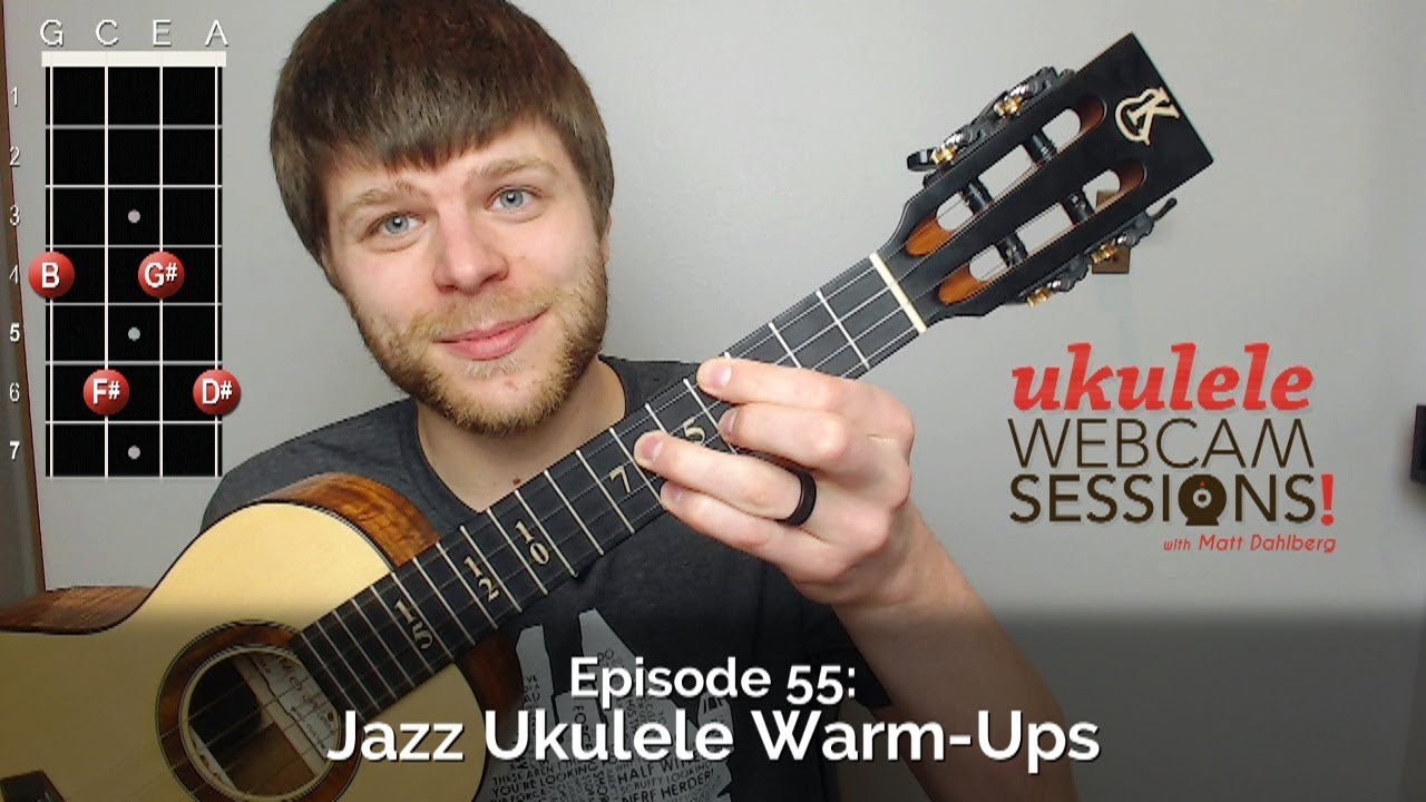 Ukulele Webcam Sessions (Ep.55) – Jazz Ukulele Warm-Ups
