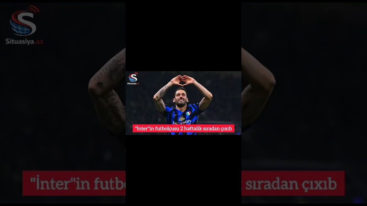 "İnter"in futbolçusu 2 həftəlik sıradan çıxıb 