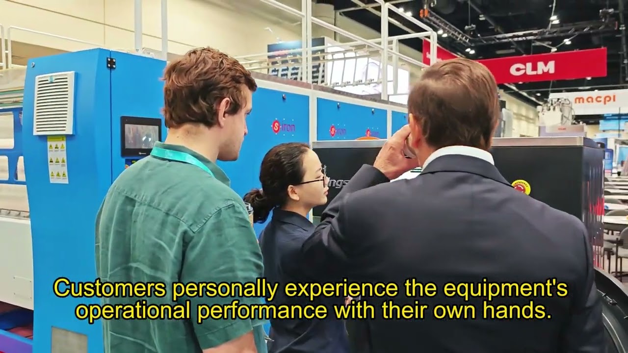 Customers experience the Kingstar equipment's operational performance with their own hands.