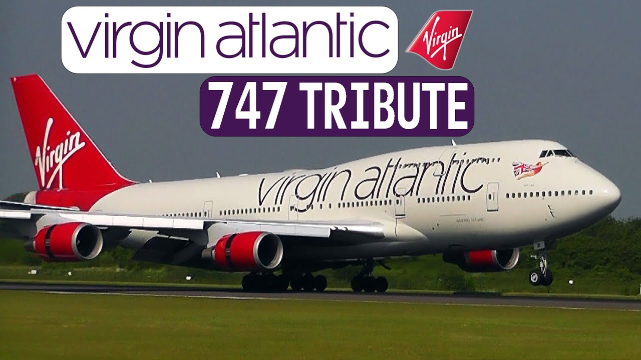 Goodbye VIRGIN 747! 😢 A Tribute to the ICONIC Virgin Atlantic Boeing 747-400 - Takeoffs & Landings