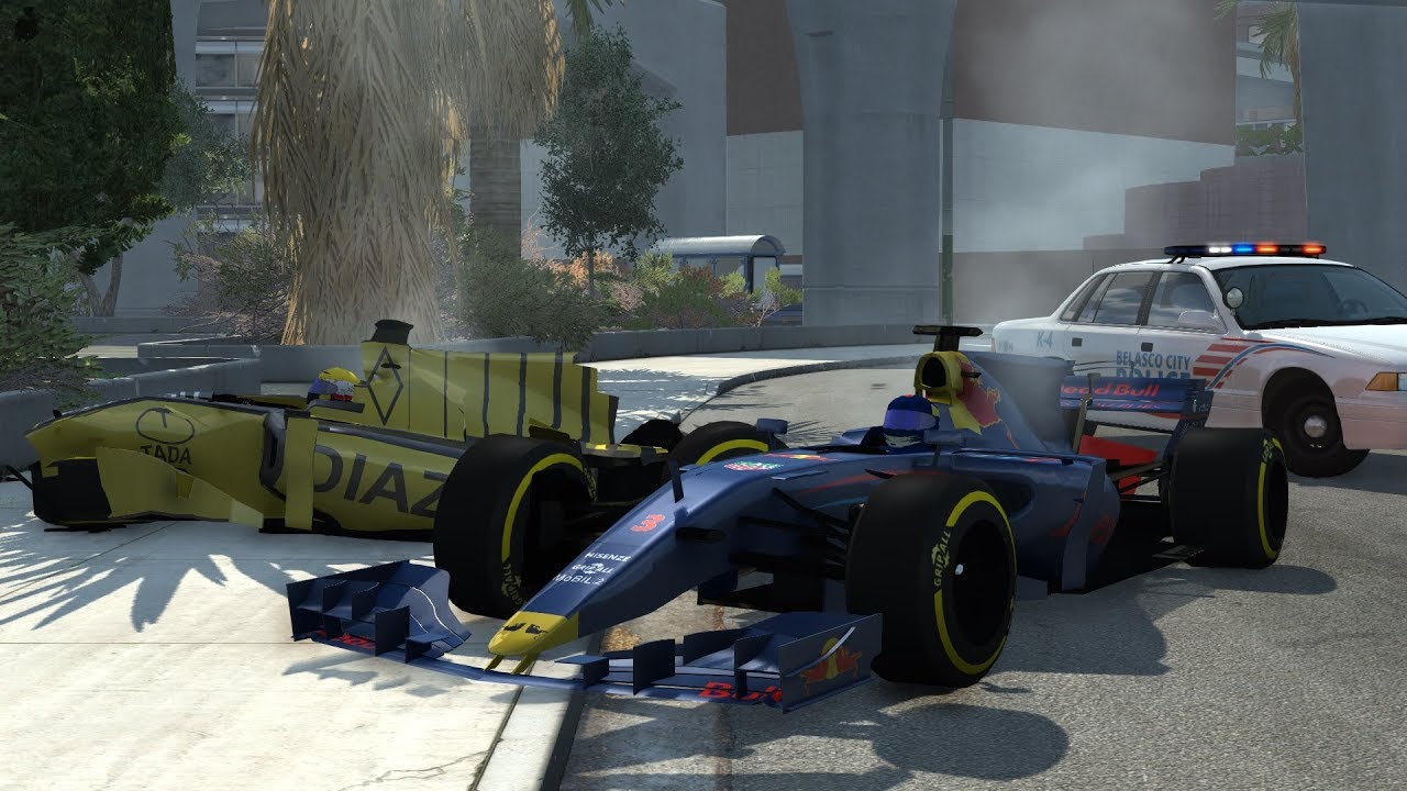 Formula 1 Street Racing & Crashes 3 | BeamNG.drive