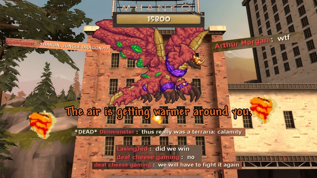 Becoming Yharon: Resplendent Phoenix in VS Saxton Hale.