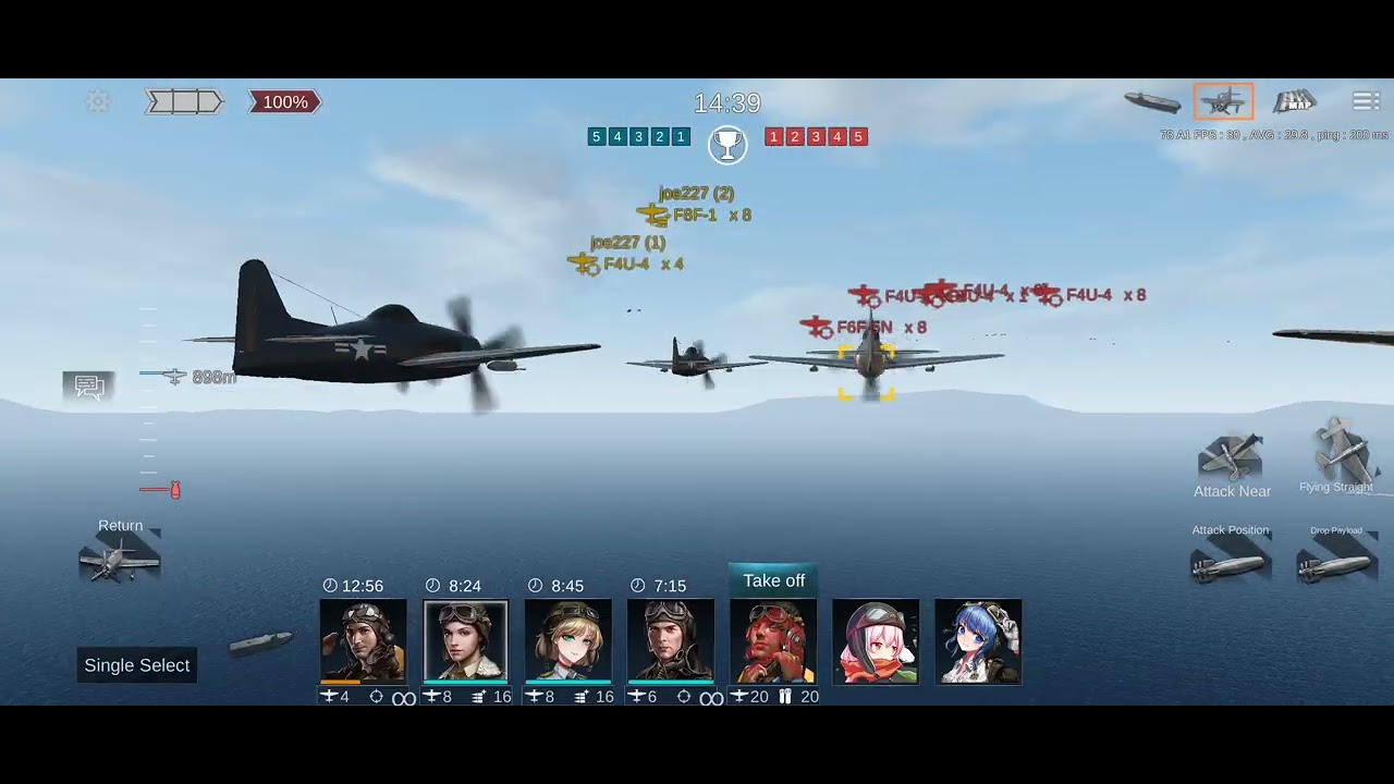 Jets and metal decks (naval Frontline II episode 9 USS Midway)
