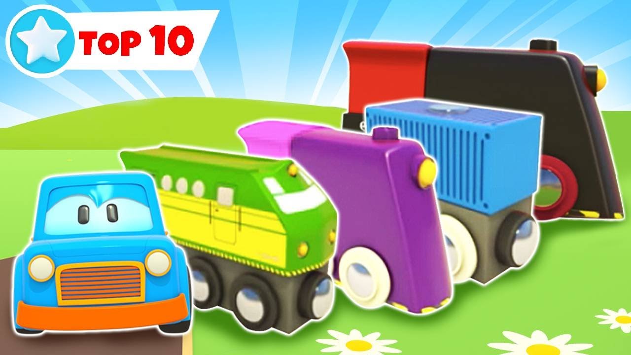 Die schlauen Autos Cartoons. TOP-10 Kompilation. Clever Cars auf Deutsch