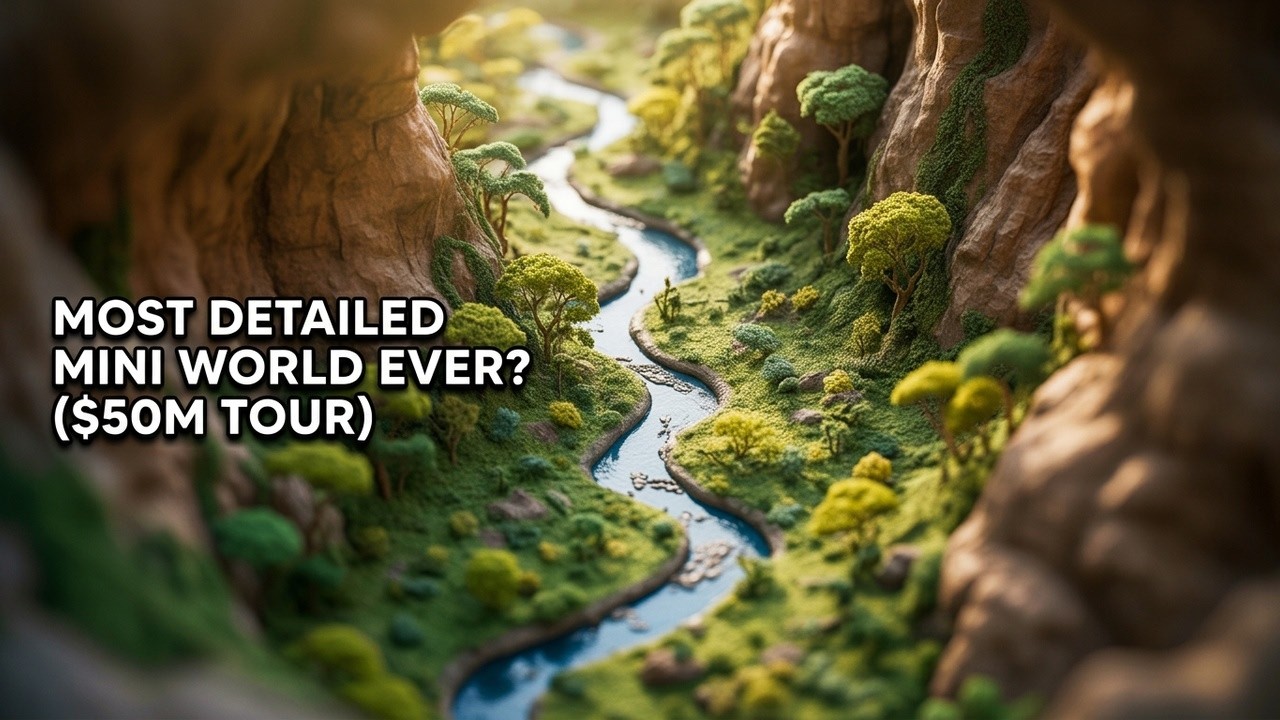 The Most Detailed Miniature World on Earth 2026 | NEW $50M Rainforest & Andes!