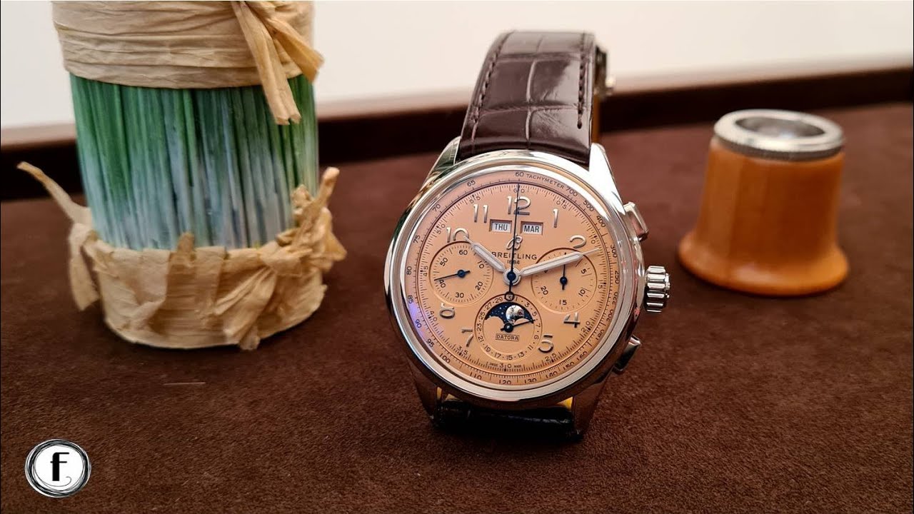 Richtig schick: Breitling Premier B25 Datora 42 mm / Ref.: AB2510201K1P1 / Hands On