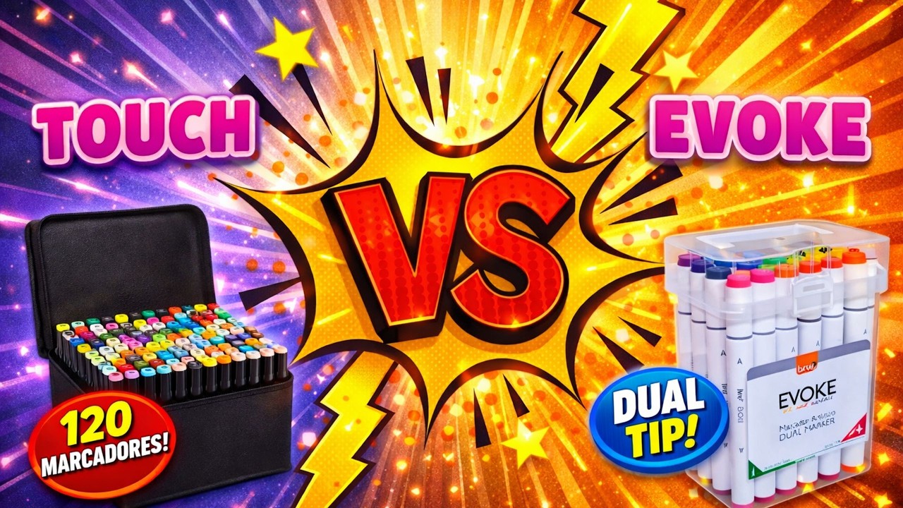Colorindo Bobbie Goods | Teste de Marcadores Touch vs Evoke