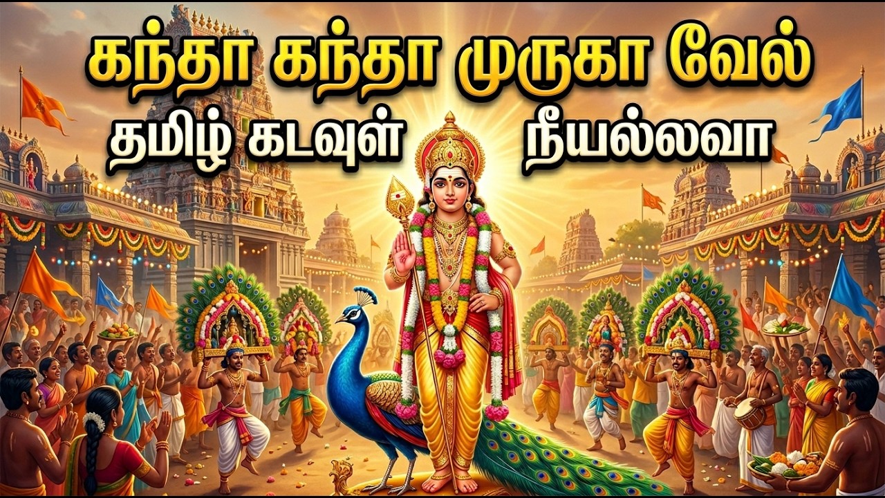 கந்தா… கந்தா… முருகா! | Lord Murugan Divine Story | Tamil Devotional Animation
