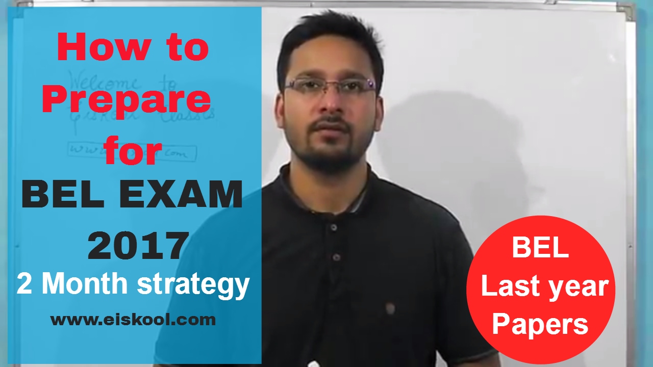 How to prepare in 2 months for BEL Examination :  Tips || [Hindi]