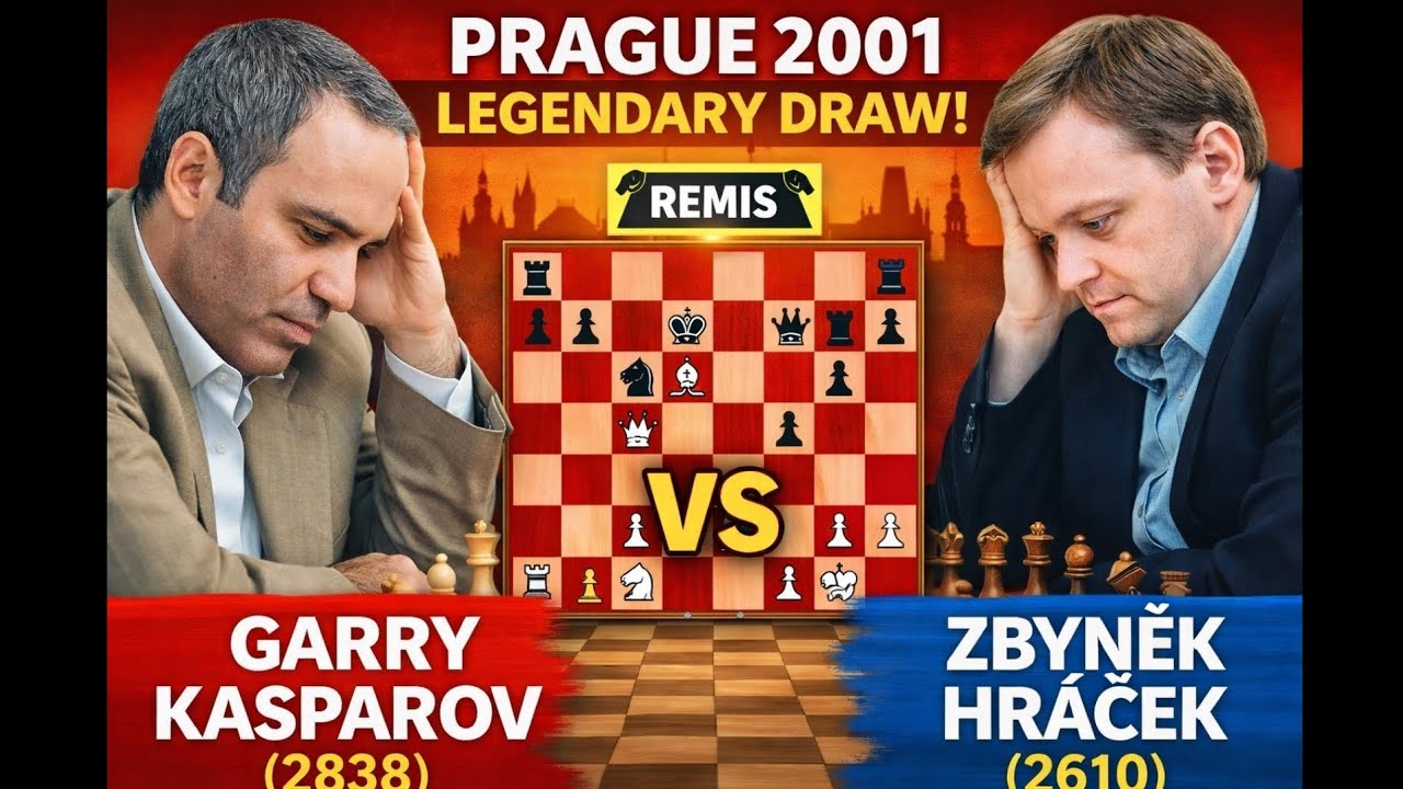 Ketika Sang Legenda Ditahan: Duel Abadi Kasparov di Praha (2001)