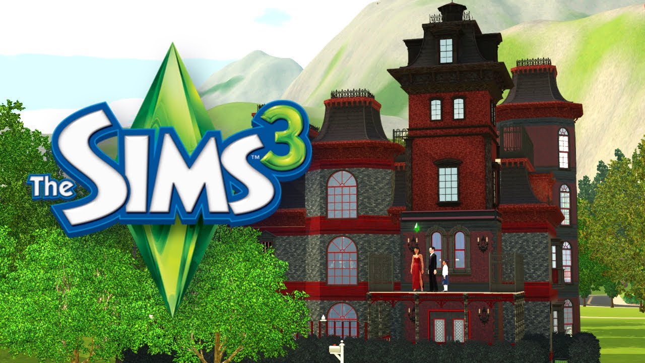 EA разрушила семью Готов (не волнуйтесь, я исправил их и построил готический особняк в Sims 3).