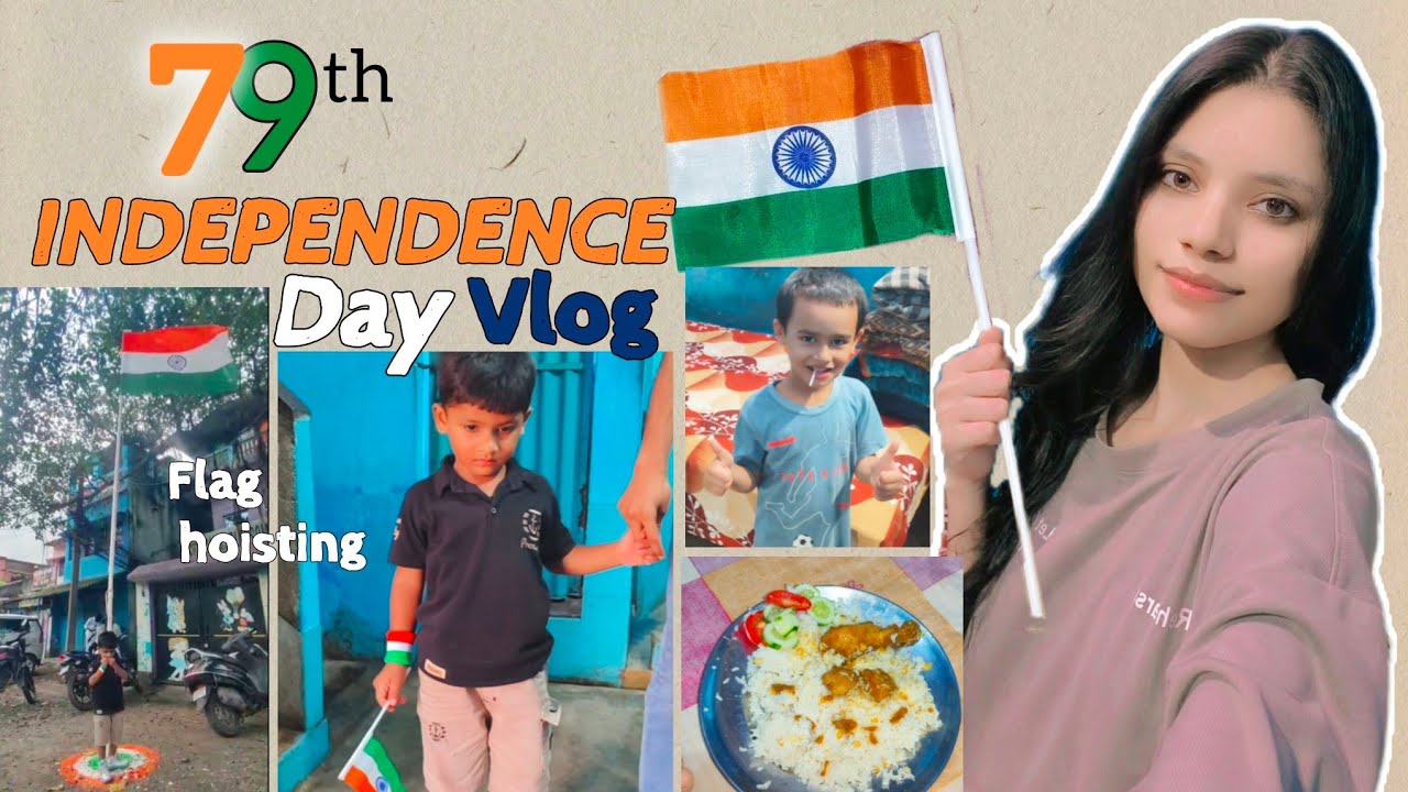 Independence Day 2025 Vlog! 🇮🇳✨| How Indians Celebrate Independence Day |15 August|Maria Daily vlogs