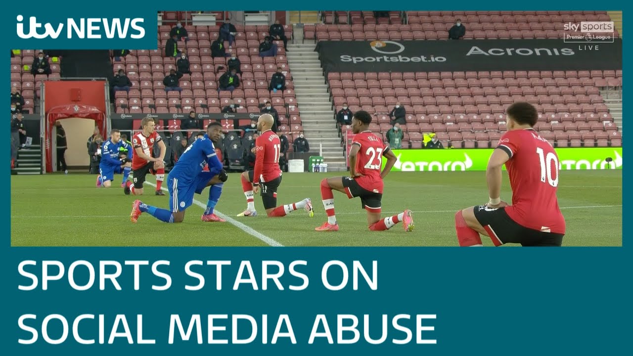 Sports stars speak out as clubs unite against social media abuse | ITV News